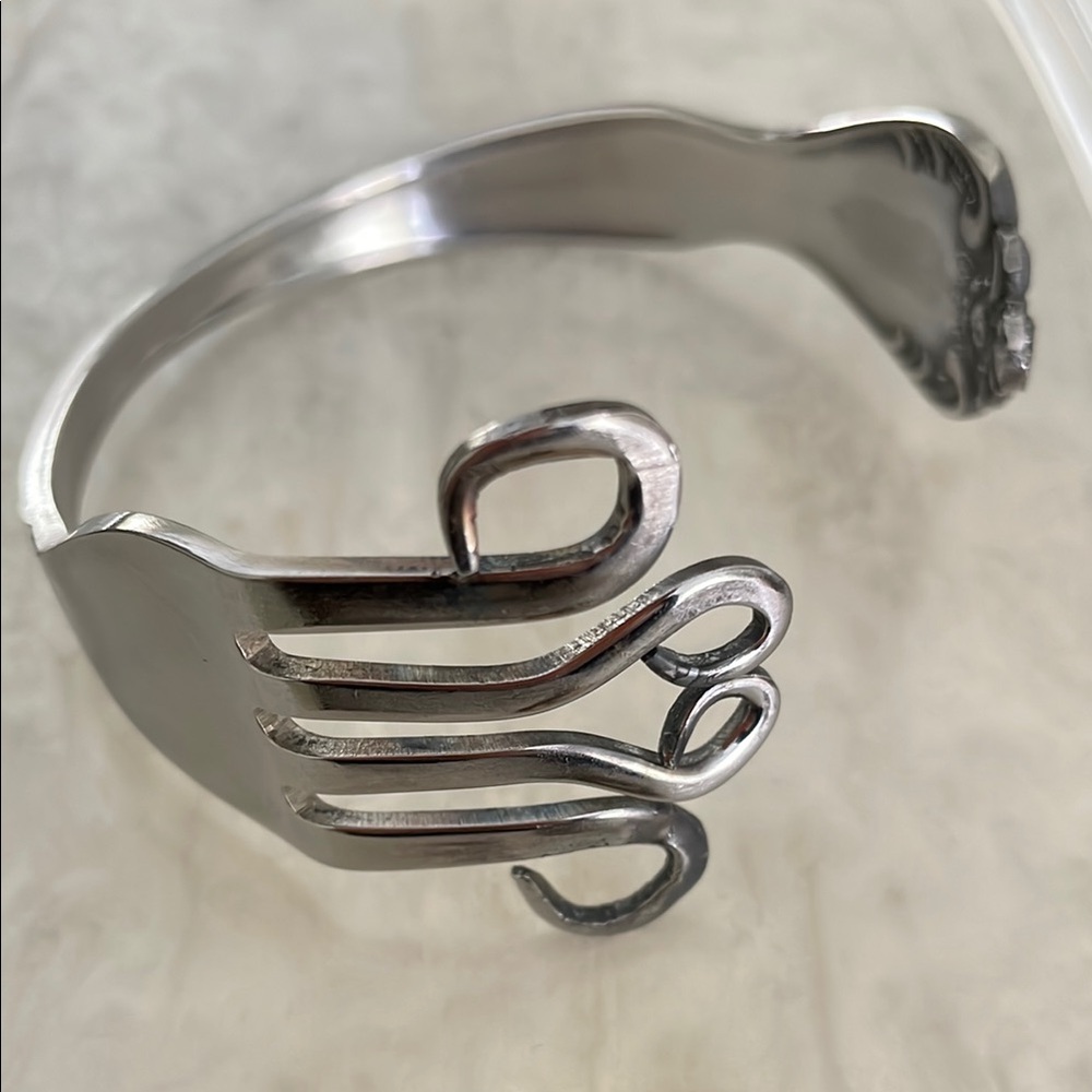 Bracelet Unique Silver Fork